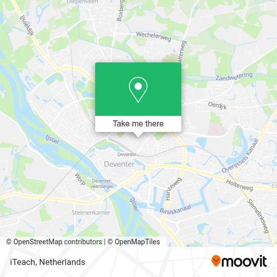 Iteach map