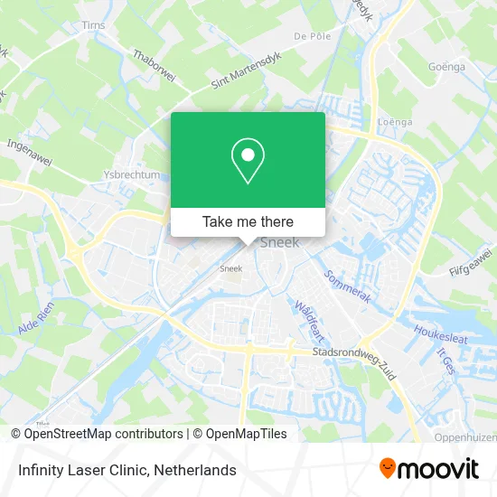 Infinity Laser Clinic map