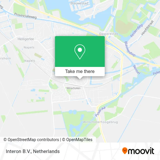 Interon B.V. map
