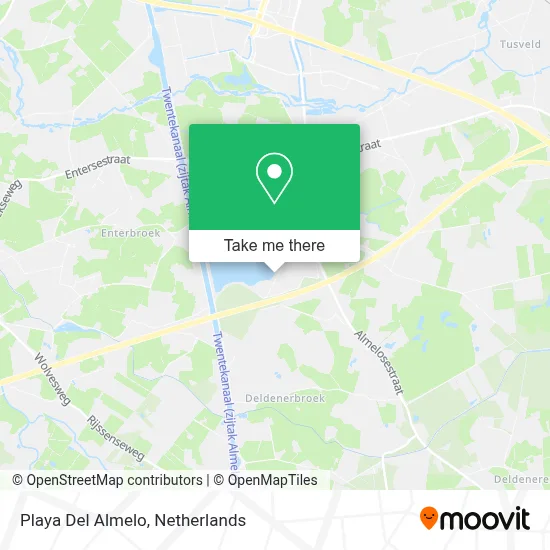 Playa Del Almelo map