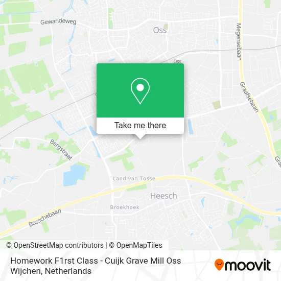 Homework F1rst Class - Cuijk Grave Mill Oss Wijchen map
