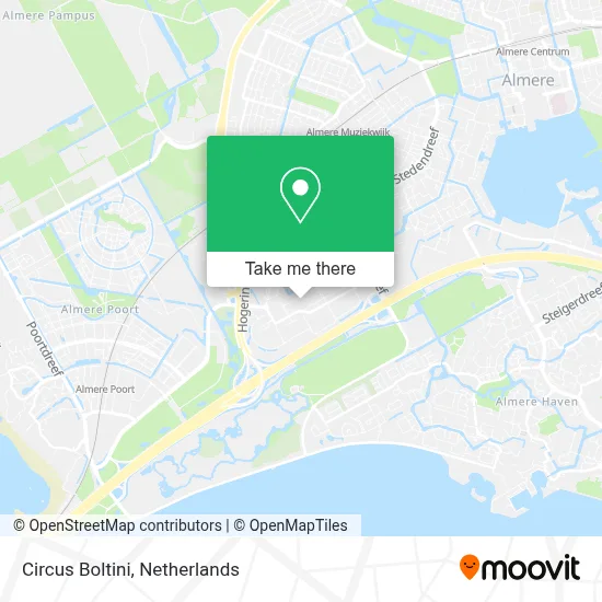 Circus Boltini map