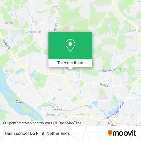 Basisschool De Flint map