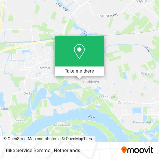Bike Service Bemmel map