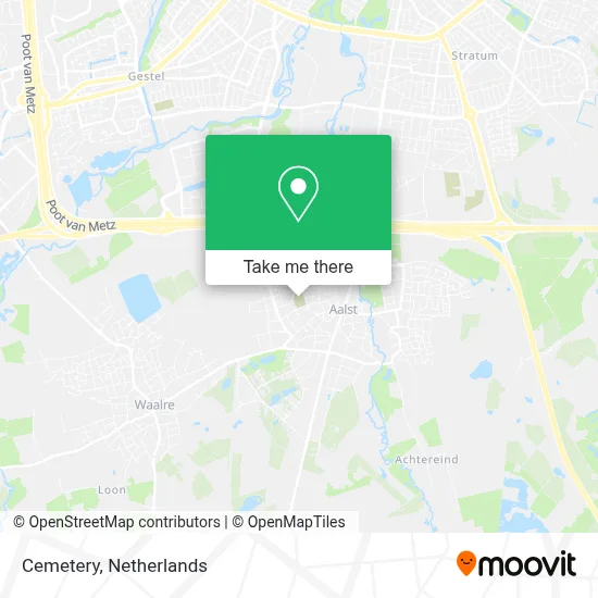 Begraafplaats map