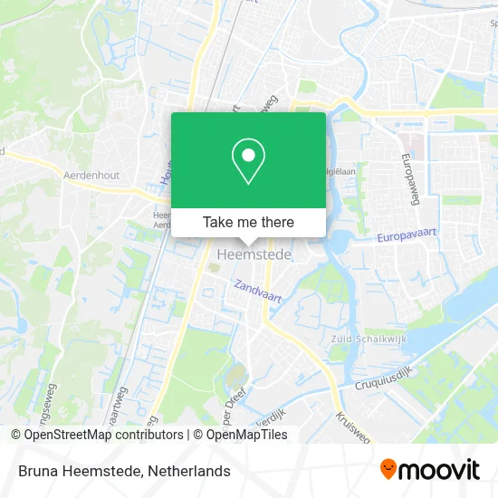 Bruna Heemstede map