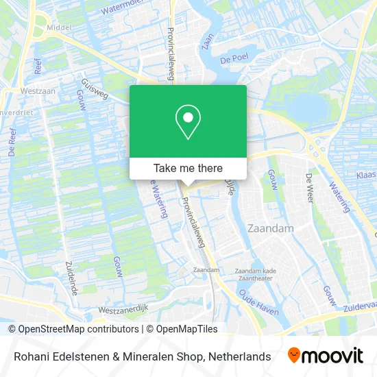 Rohani Edelstenen & Mineralen Shop map