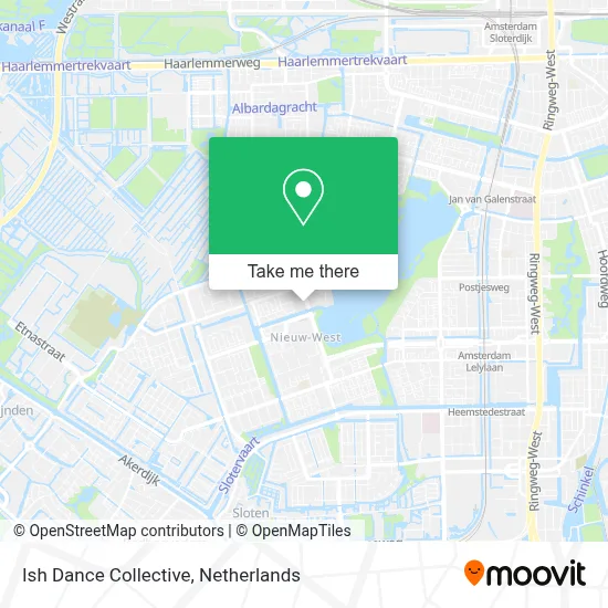 Ish Dance Collective map