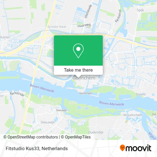 Fitstudio Kus33 map
