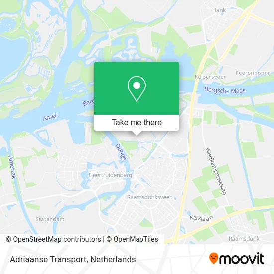 Adriaanse Transport map