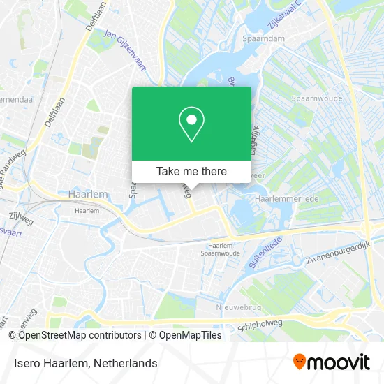 Isero Haarlem map