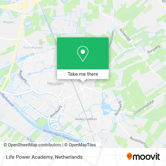 Life Power Academy map