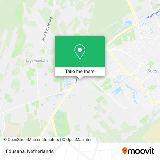 Edusana map