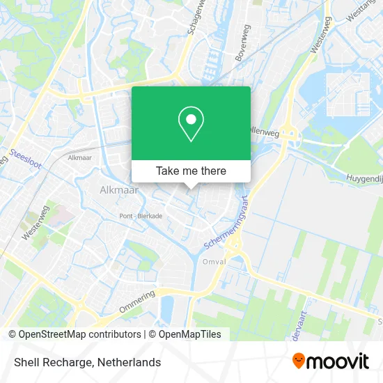 Shell Recharge map