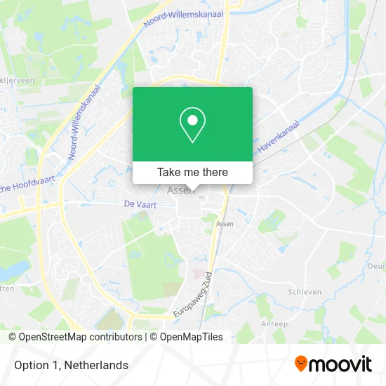 Option 1 map