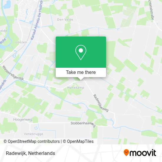 Radewijk map