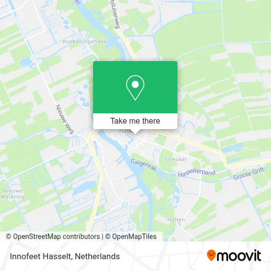 Innofeet Hasselt Karte