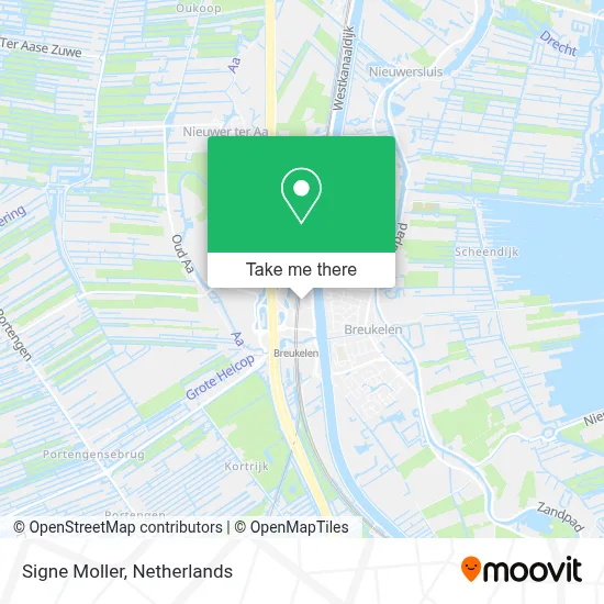 Signe Moller map