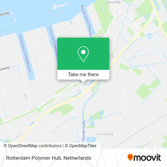 Rotterdam Polymer Hub map