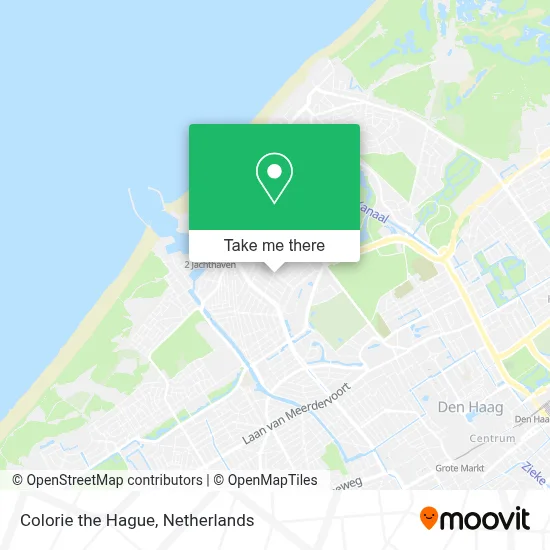 Colorie the Hague map