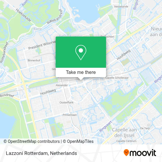 Lazzoni Rotterdam map