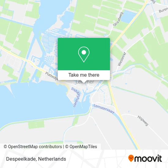 Despeelkade map