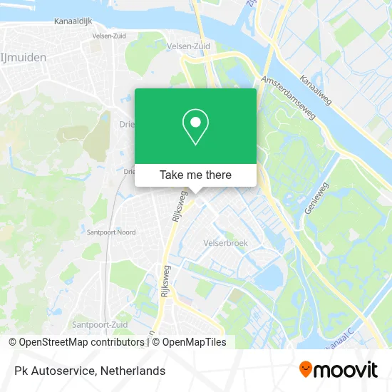 Pk Autoservice map