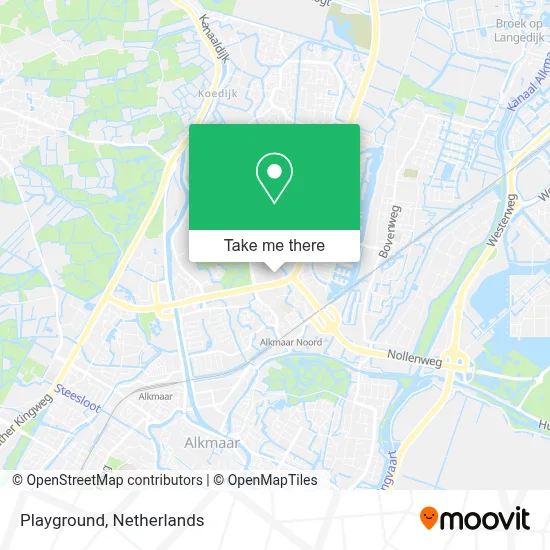 Speeltuin map