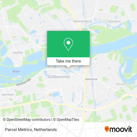 Parcel Metrics map