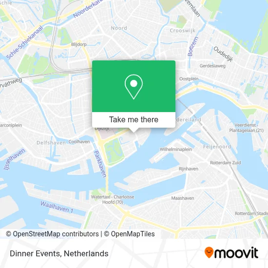 Dinner Events map