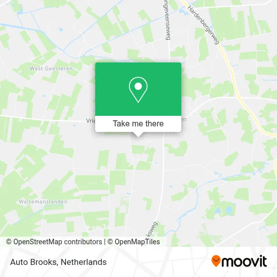 Auto Brooks map
