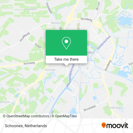 Schoonex map