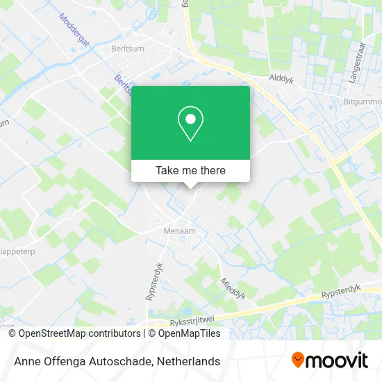 Anne Offenga Autoschade Karte