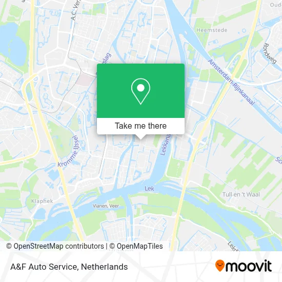 A&F Auto Service Karte