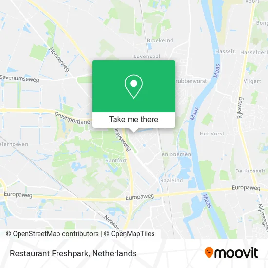 Restaurant Freshpark map
