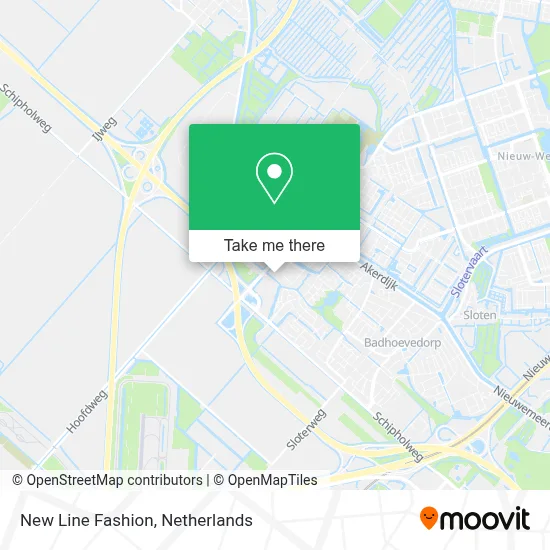 New Line Fashion map