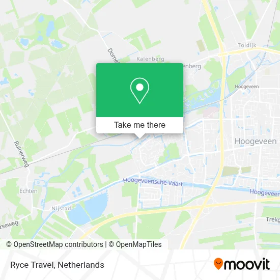 Ryce Travel map
