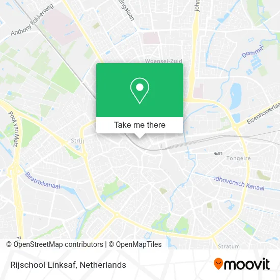 Rijschool Linksaf map