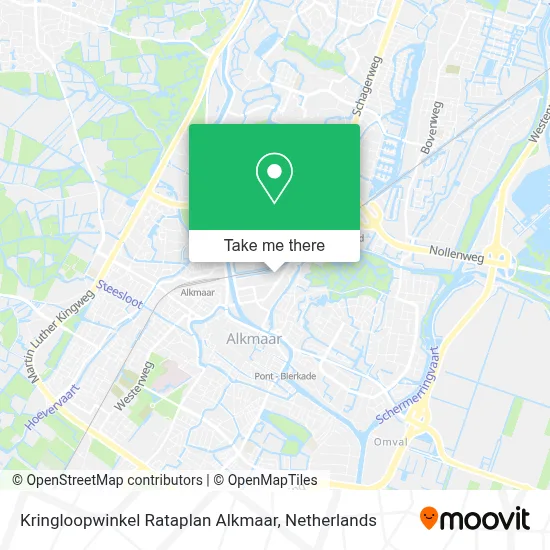 Kringloopwinkel Rataplan Alkmaar map
