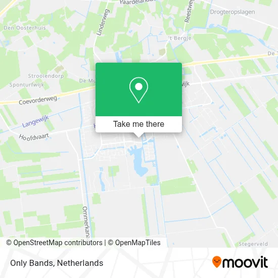 Only Bands map