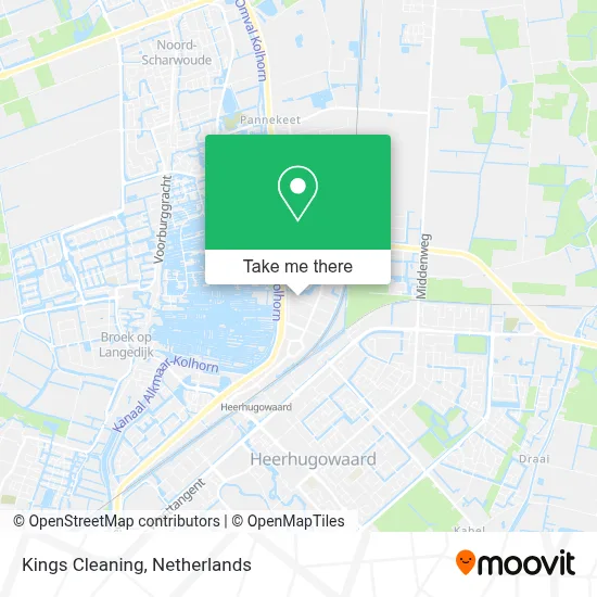 Kings Cleaning map