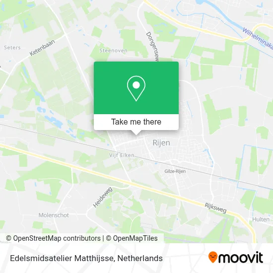 Edelsmidsatelier Matthijsse map