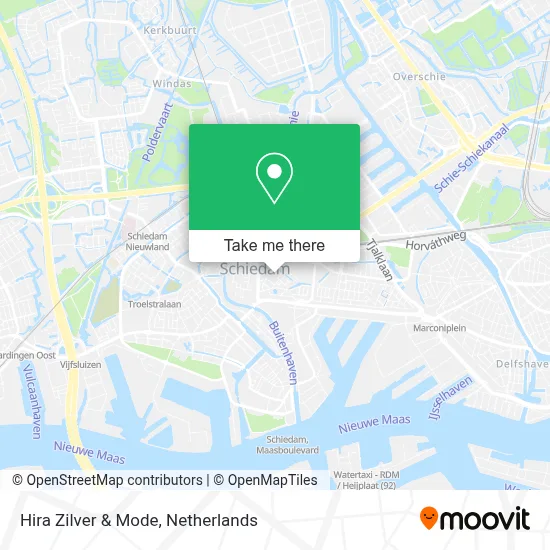 Hira Zilver & Mode map