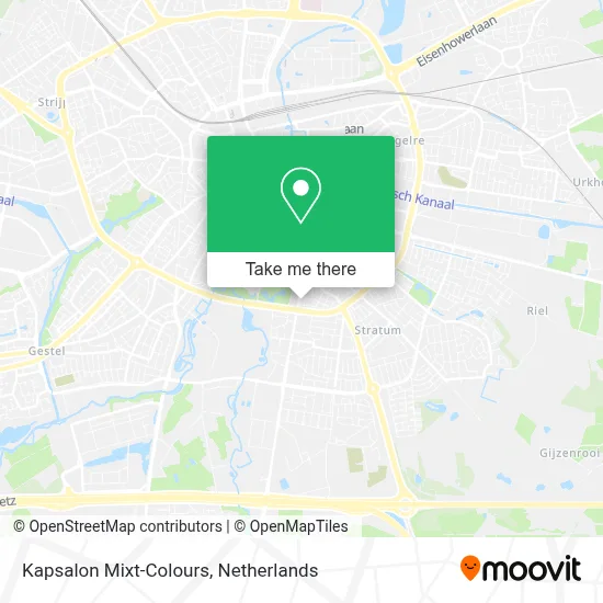 Kapsalon Mixt-Colours map