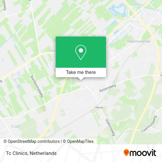 Tc Clinics map