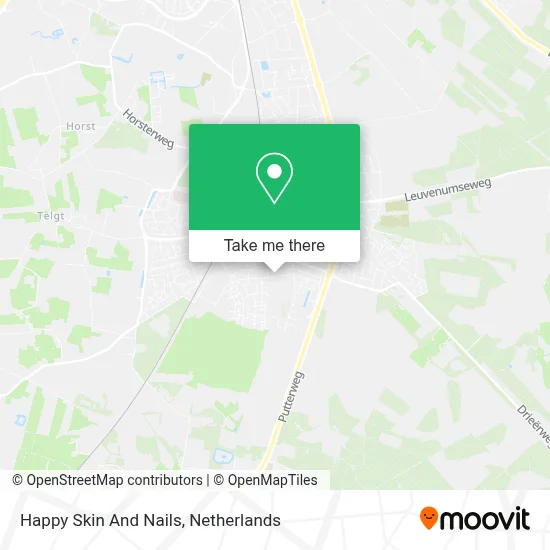 Happy Skin And Nails map