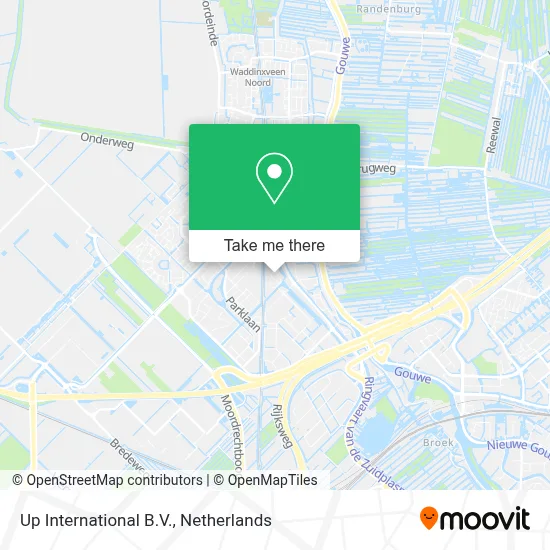 Up International B.V. map