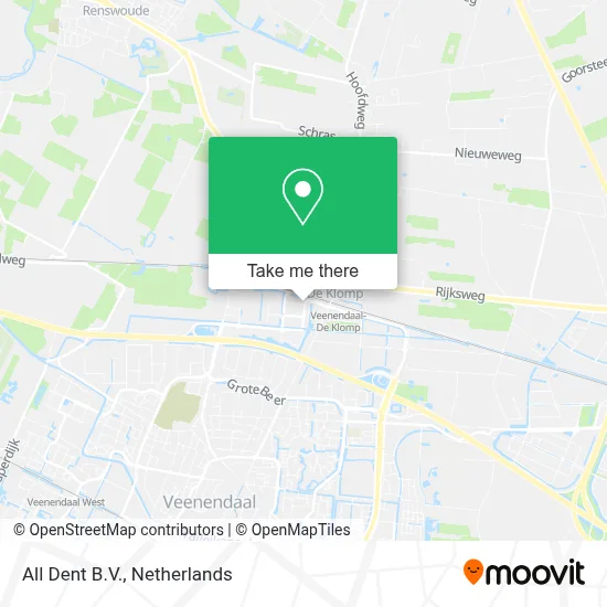All Dent B.V. map