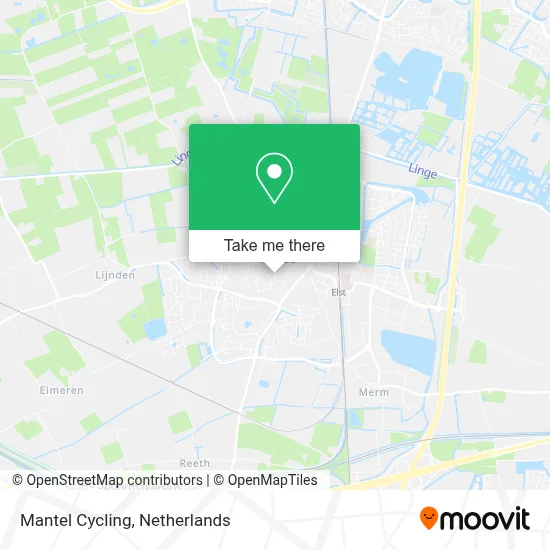 Mantel Cycling map