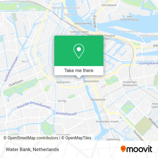 Waterkant map